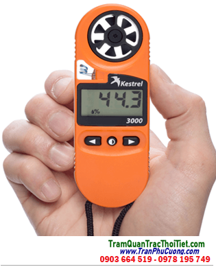 Kestrel 3000HS Heat Stress Meter _Máy đo vi khí hậu Kestrel 3000HS Heat Stress Meter _Xuất xứ Mỹ (Made in USA)